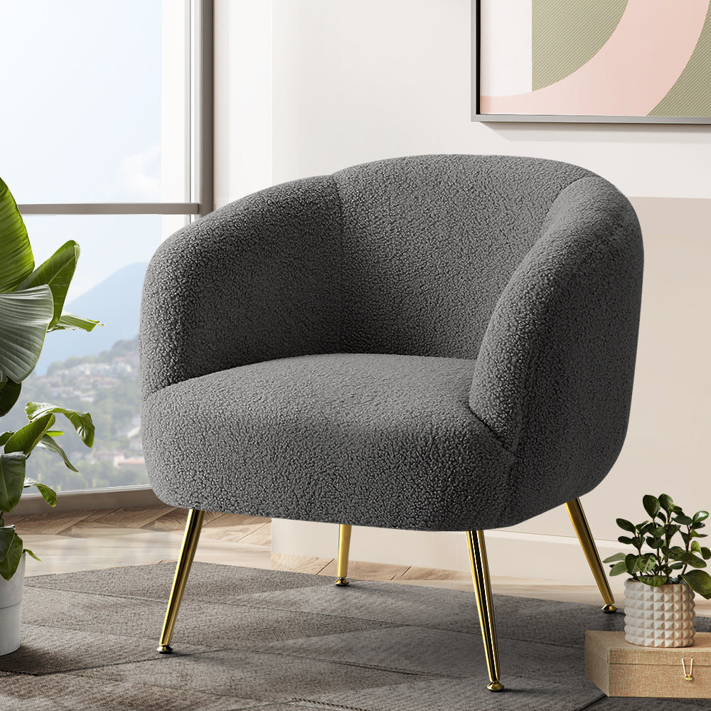 Carneiro Armchair Charcoal