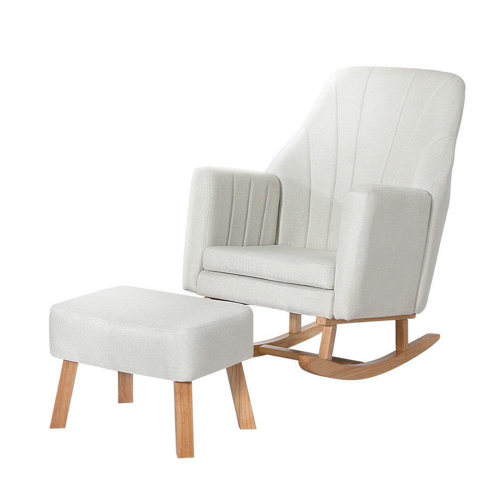 Rocking Chair Beige