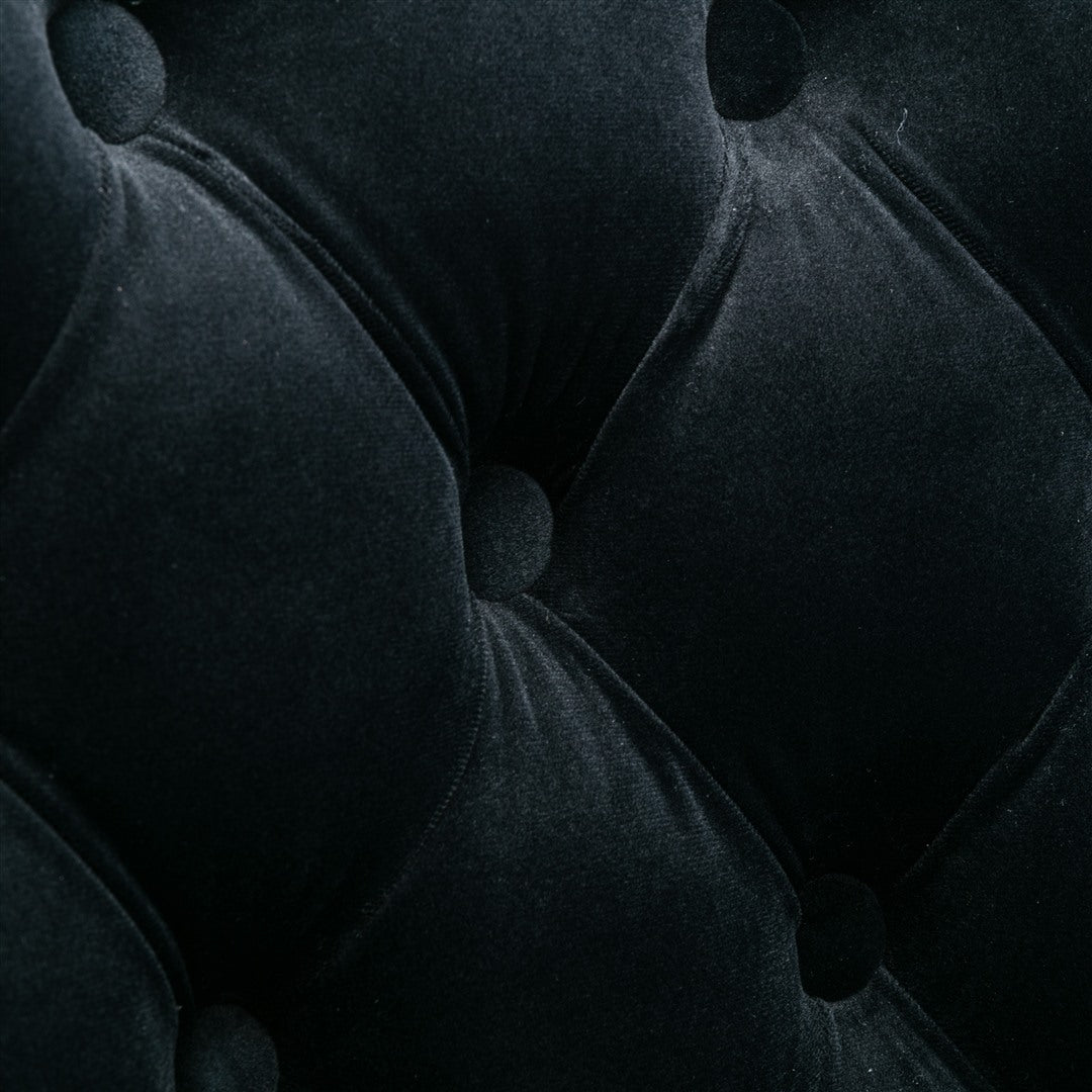 2x Height Adjustable Ember Swivel Bar Stool Velvet Nail head Barstool