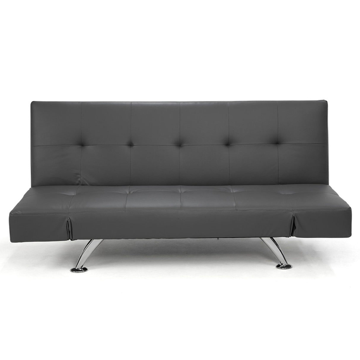 Sarantino Brooklyn Futon Faux Leather Furniture Adjustable Suite
