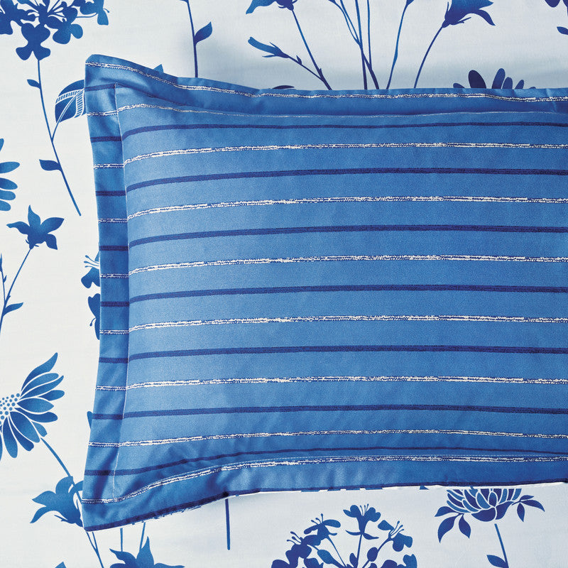 Microfiber Reversible Quilt Cover Set - Lin - King Size