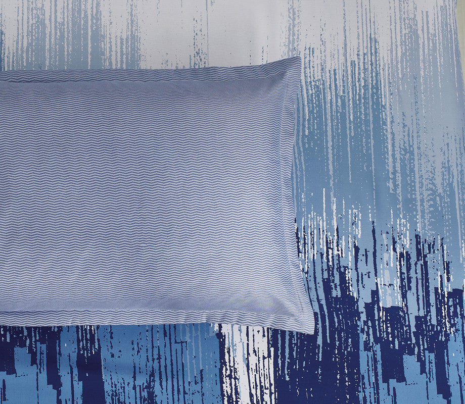 Microfiber Reversible Quilt Cover Set - Chavez - Super King Size