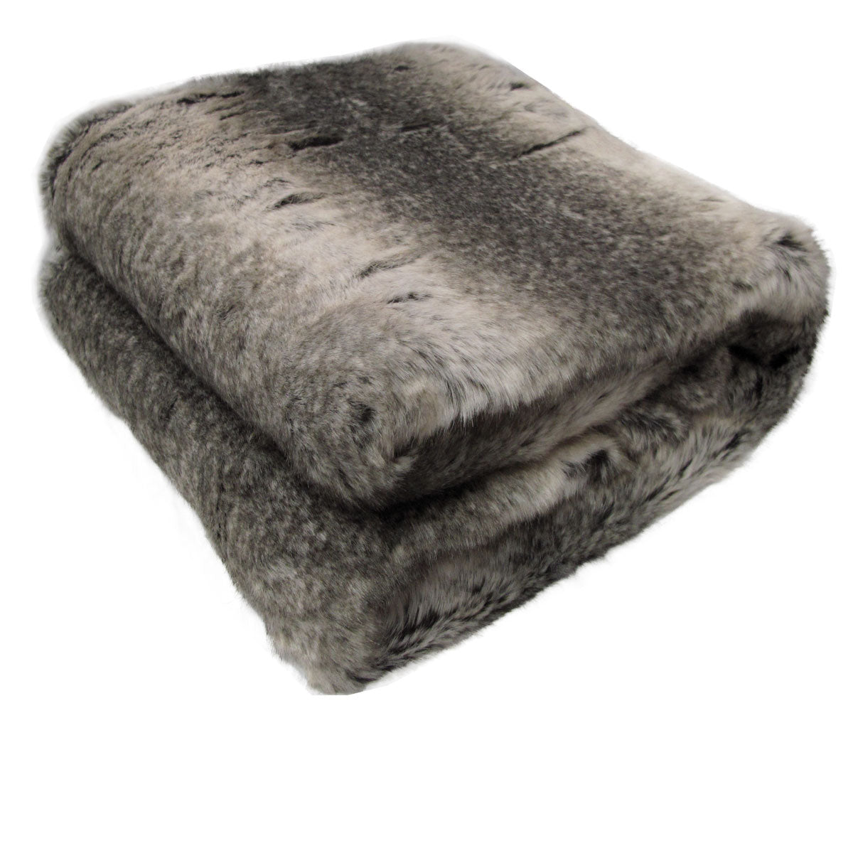 Faux Fur Luxury Animal Throw Wild Deer