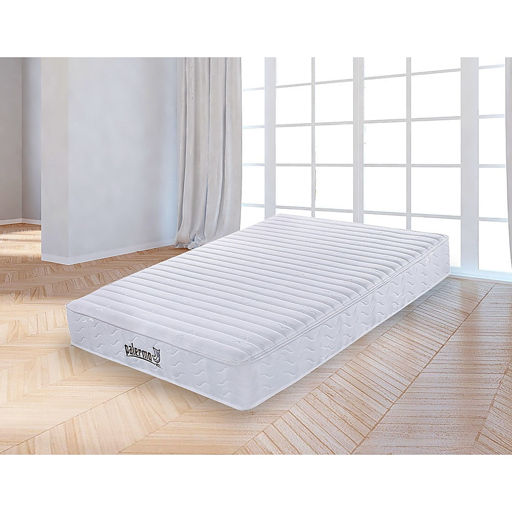 Contour Encased Coil Double Mattress – Hybrid Support with CertiPUR-US® Certified Foam Comfort Layers