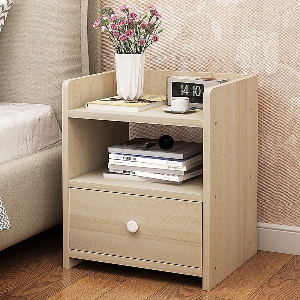 Bedside Tables Wood Unit