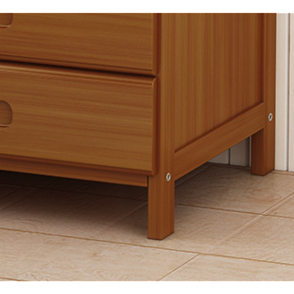 Bamboo Bedside Table Storage Side Stand