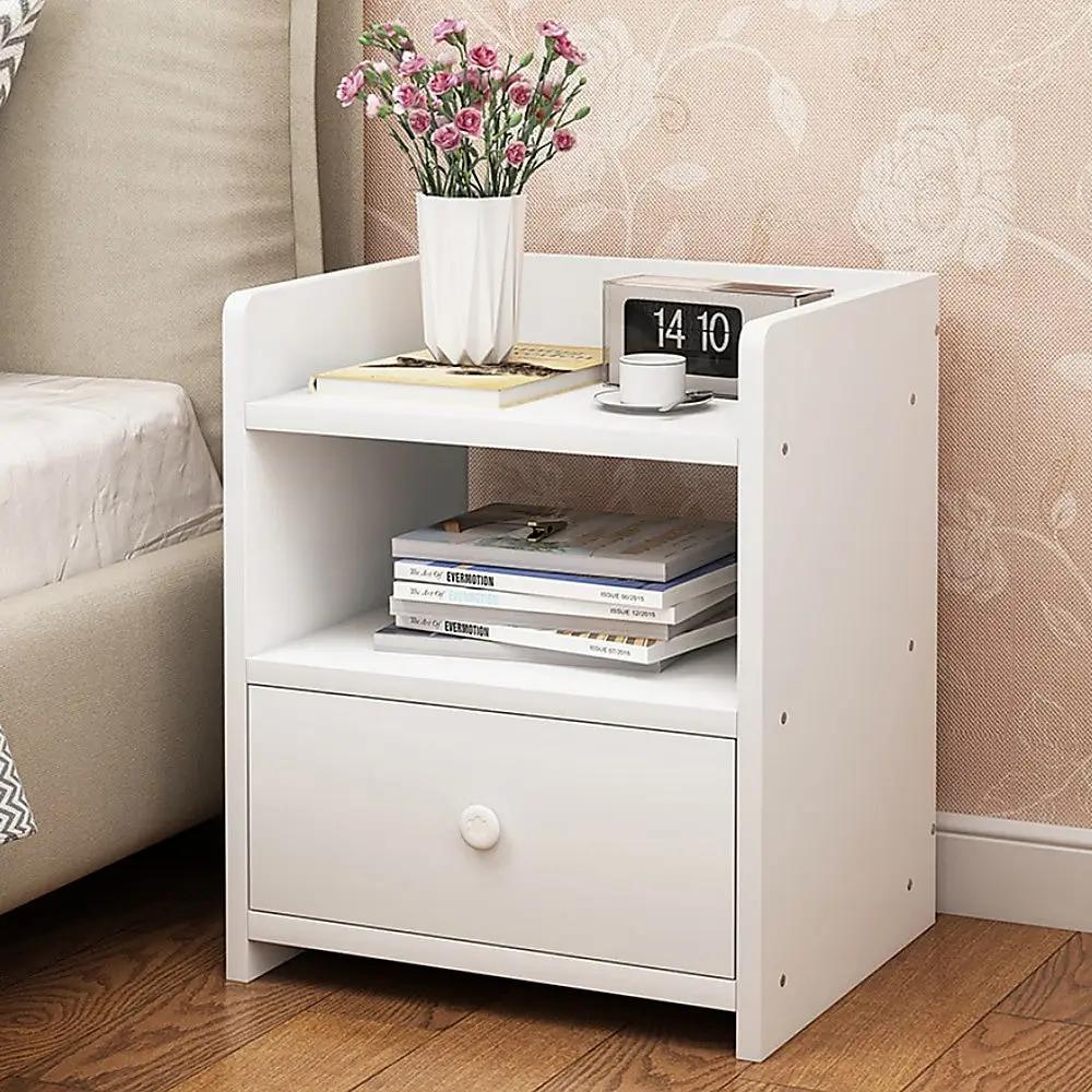Bedside Table Drawer & Shelf