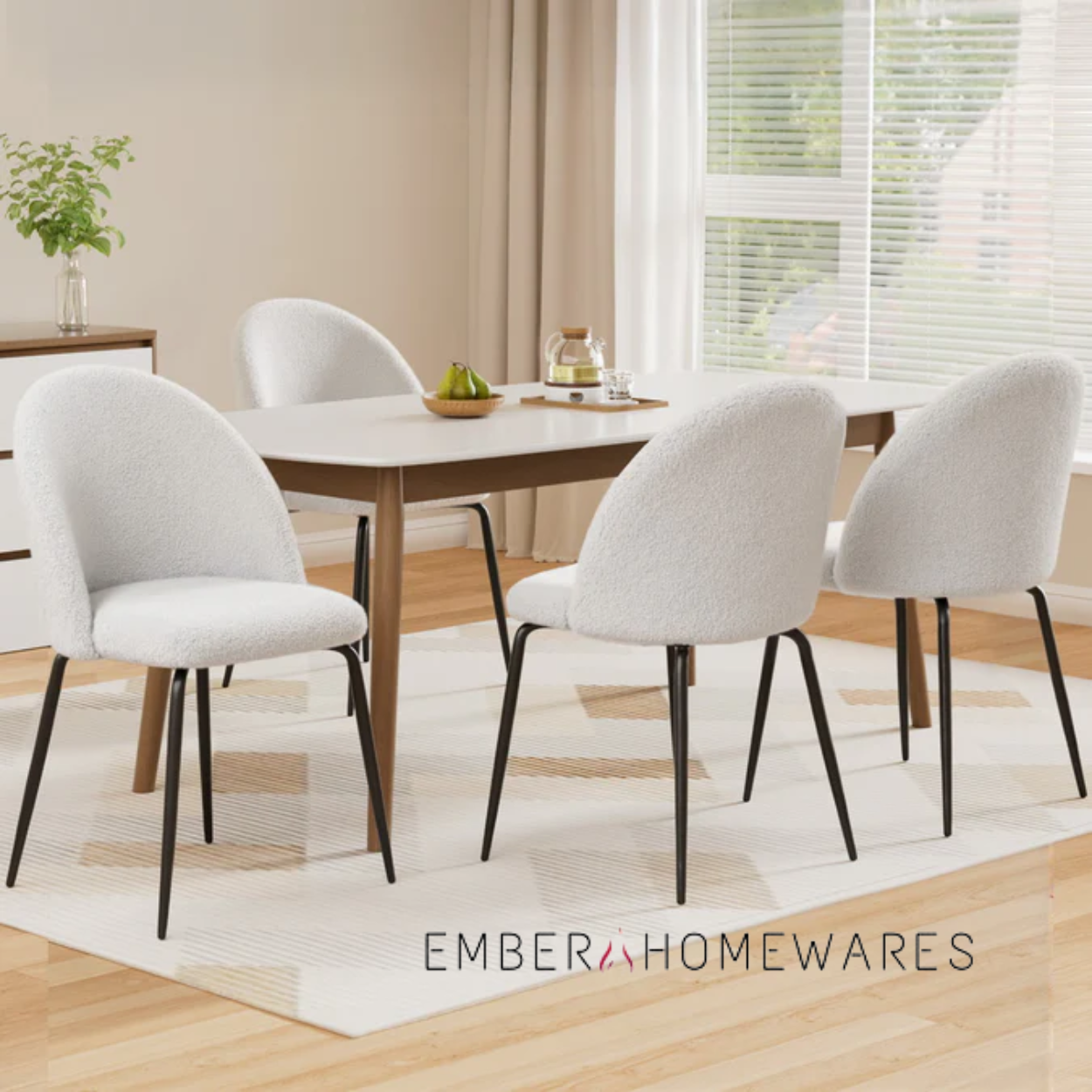 Buy cheap white dining chairs online
