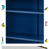 ArtissIn Buffet Sideboard Metal Cabinet - SWEETHEART Blue