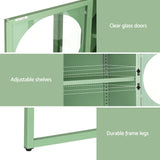 Artiss Buffet Sideboard Metal Cabinet - ELLA Green