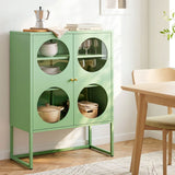 Artiss Buffet Sideboard Metal Cabinet - ELLA Green