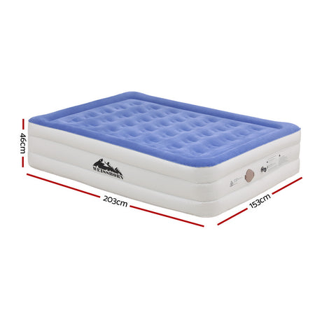 Weisshorn Air Mattress Queen Inflatable Bed 46cm Air bed Cube