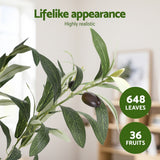 Artiss 155cm Artificial Olive Tree Faux Trees Indoor Decor Artificial Plants Lifelike Plant