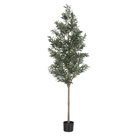 Artiss 210cm Artificial Olive Tree Faux Trees Indoor Decor Artificial Plants Lifelike Plant 2.1M