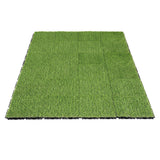 Prime Turf Artificial Grass Turf Tiles Interlocking Fake Grass Mat for Balcony Pet 24 Pack