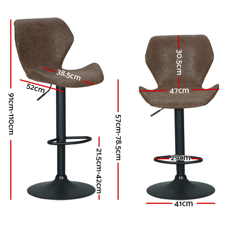 Frawley Bar Stool Chairs x2