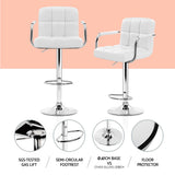 Artiss Bar Table and Stools Set Dining Desk Kitchen Chairs Cafe Pub