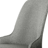 Artiss Dining Chairs Set of 4 Linen Fabric Grey