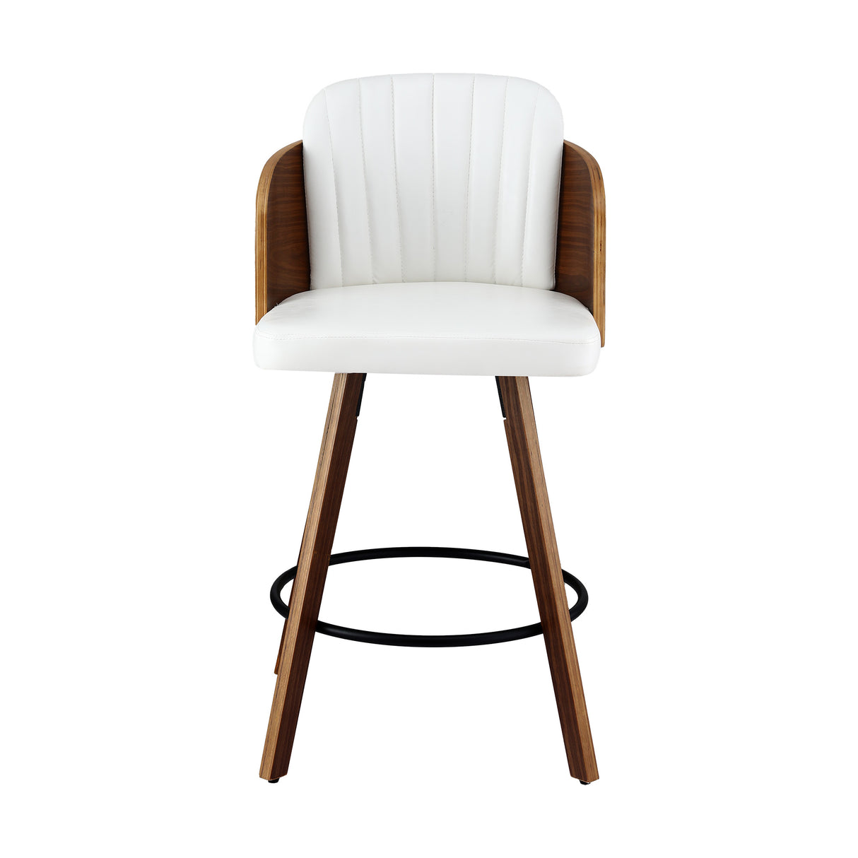 Artiss Wooden Bar Stools Swivel Kitchen Counter Stool Chair 58cm Seat Height