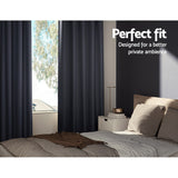 Dark Grey Block out curtains small