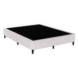 Aria Bed Frame Double Size Metal Grey MASON