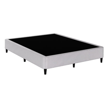 Aria Bed Frame Double Size Metal Grey MASON