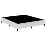 Aria Bed Frame King Size Metal Grey MASON