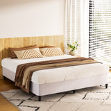 Aria Bed Frame King Size Metal Grey MASON