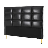 Artiss Bed Headboard Queen Bedhead PU Leather Black