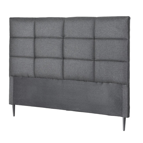 Artiss Bed Headboard Queen Bedhead Linen Fabric Charcoal