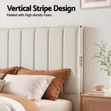 Artiss Bed Head Headboard King Linen 183CM - Beige