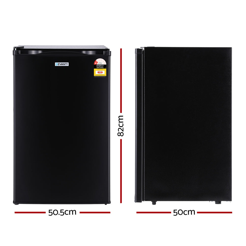 Devanti 110L Bar Fridge Black