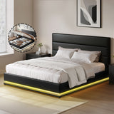 LUMI Queen Gas Lift Bed Frame
