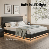 LUMI Queen Gas Lift Bed Frame