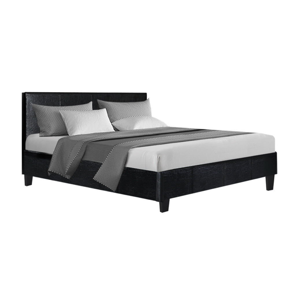 Neo Double Black Bed Frame