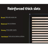 Neo Double Black Bed Frame