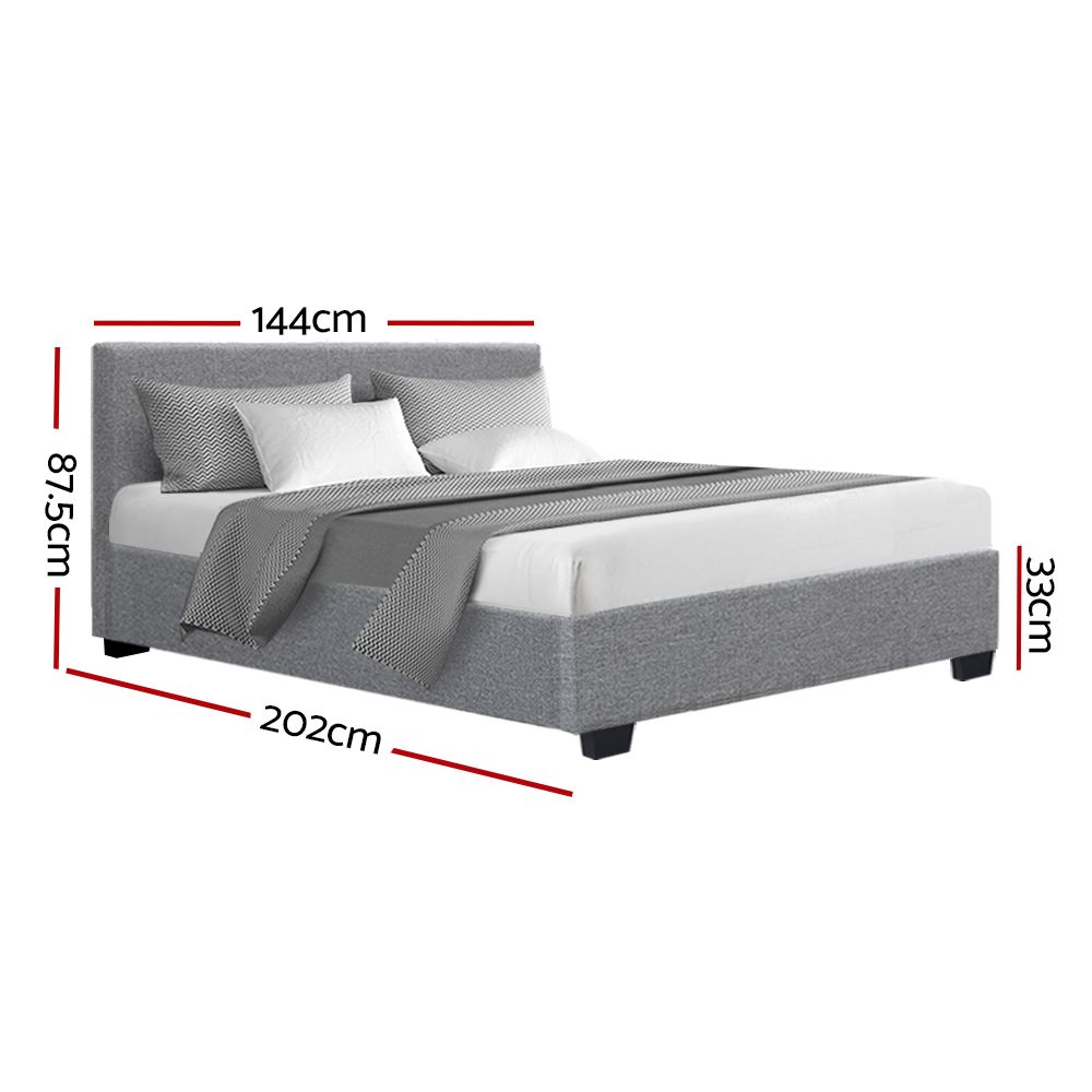 Ky Upholstered Double Gas lift Bed