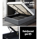 Ky Upholstered Double Gas lift Bed