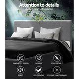 Ky Upholstered Double Gas lift Bed