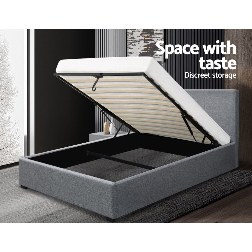 Fabric NEO King Single Bed Frame