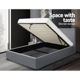 Fabric NEO King Single Bed Frame