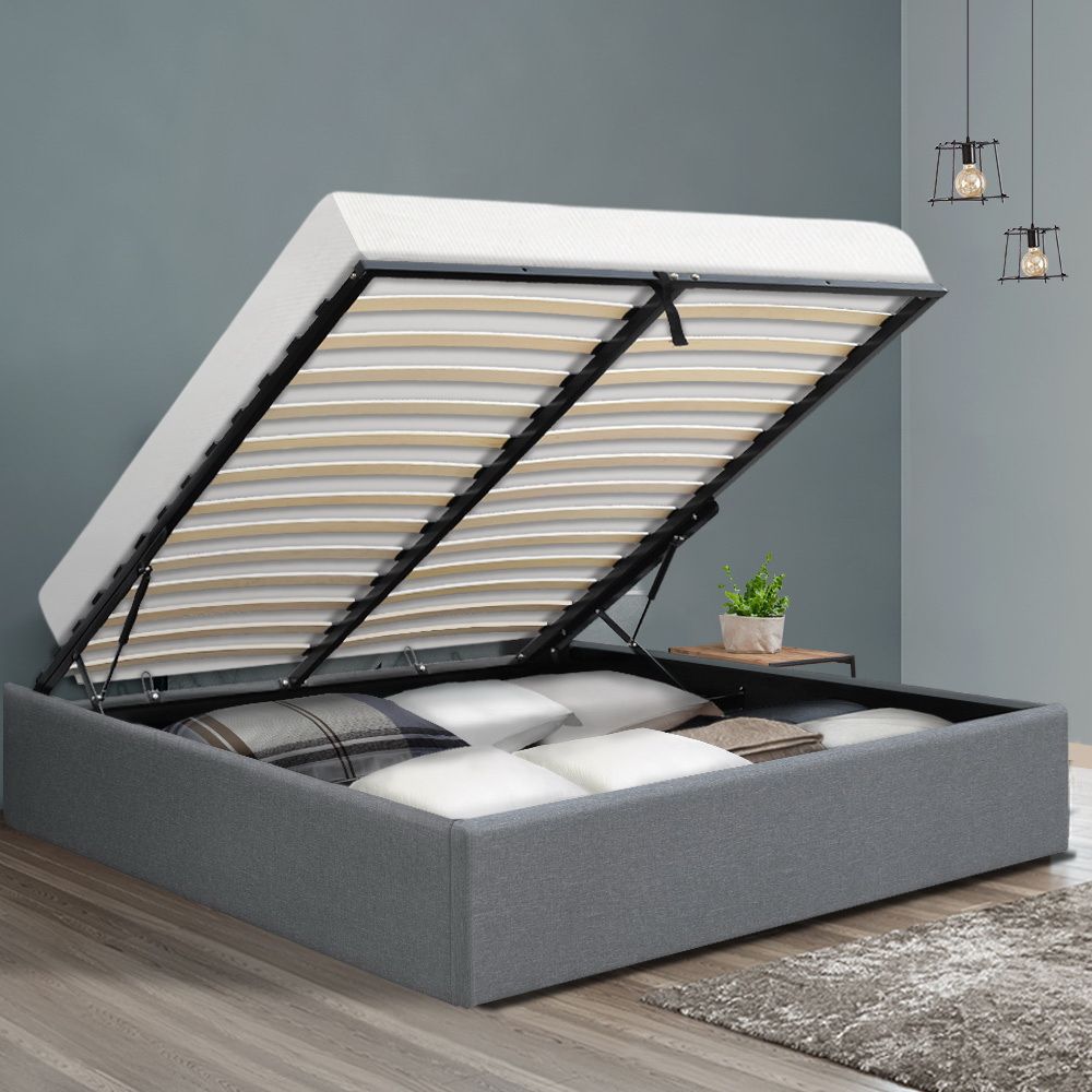 Toki Queen Gas Lift Bed Frame