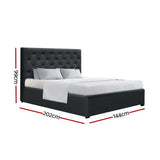 Vila Double Gas Lift Bed Frame