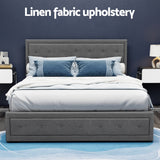 Tiyo Queen Gas Lift Bed Frame