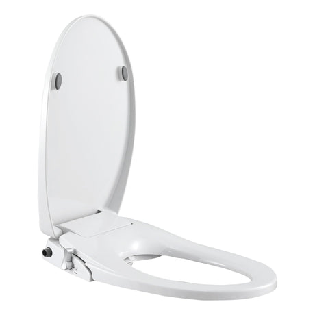 Cefito Non Electric Bidet Toilet Seat O-Shape Dual Nozzle Soft Close WaterMark DIY