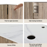 Cefito Vanity Unit 915mm Oak