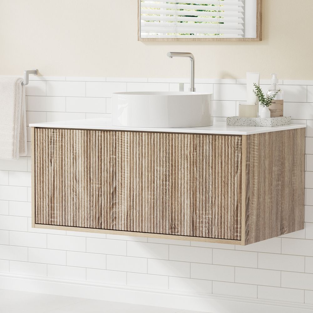 Cefito Vanity Unit 915mm Oak