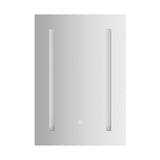 Bathroom Mirror Wall Cabinet LED Light Medicine Makeup Storage Shelves Organiser