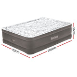 Bestway Air Mattress Queen Inflatable Bed 56cm Airbed Grey