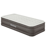 Bestway Single Air Mattress with Built-in Pump Fortech Inflatable Bed 46cm